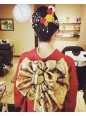 結婚式、成人式、卒業、入学ヘアセット＆着付