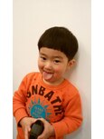 ２歳キッズカット☆おぼっちゃま君風に♪