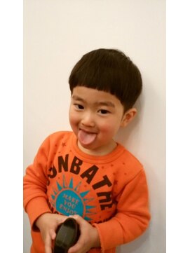 ラヴェルアンティーク(la belle Antique) 2歳キッズカット☆おぼっちゃま君風に♪