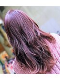 女子力アップのスモーキーピンク
