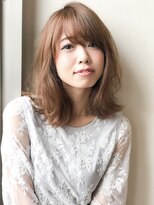 アグ ヘアー ティサーク 調布店(Agu hair ttysark) ひし形シルエット小顔ウルフレイヤーミディ