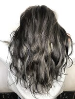 オースト ヘアー ステラ 新宿店(Aust hair Stella)&nbsp;コントラストハイライト×モノトーングレージュ【KIZASHI】