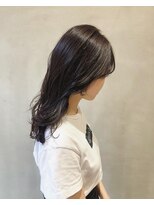 シェノン 梅田(CHAINON)&nbsp;小顔カット×オリーブカラー×セミウェットウェーブ