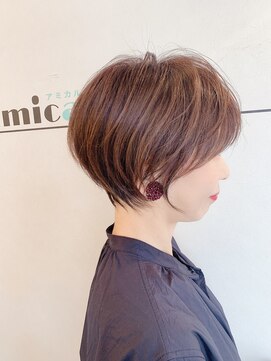ヘアステージアミカル ♪横顔美人ショート♪