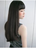 艶感たっぷりストレート