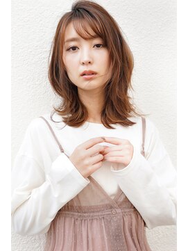 ヘアールーム アート(hair room a to by NYNY) 大人可愛いミディアムヘアー