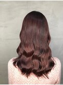 セシルカットフリンジウェーブ×大人かわいい前髪ココアブラウン