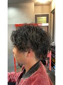 モテるスパイラルパーマ