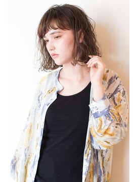 キトネ(ki.tone) 【ki.tone】ニュアンスウェーブボブ#パーマ