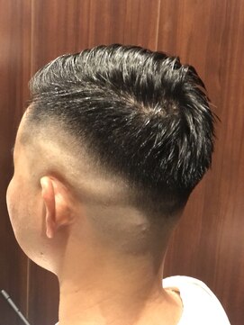 ヒロギンザ 田町店(HIRO GINZA) スキンフェード×サイドパート