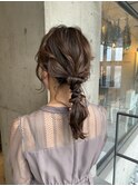 ポニーアレンジ