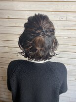 デコヘアー キートス(DECO HAIR kiitos)&nbsp;ミニボブのお呼ばれアレンジ