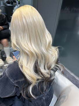 ステラバイケンジ(STELLA by KENJE) 姫カットカールセミディシアーカラー