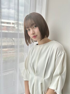 シェノン 武庫之荘(CHAINON) ボブ/ボブヘア/切りっぱなしボブ/インナーカラー