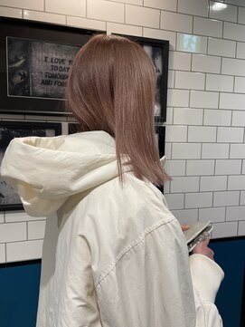 インビテーション 名古屋(invitation) ピンクベージュ、シェリーメイカラー