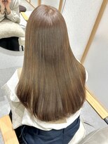 ジーナ 船橋(Zina)&nbsp;大人かわいい20代30代40代小顔ショコラベージュ１Zina船橋