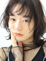 テトテ 天王寺店(tetote)&nbsp;黒髪ウルフレイヤー ネオウルフ くびレイヤー