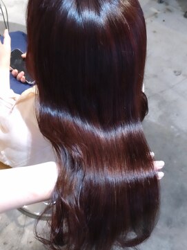 ロンド シャルム 吉祥寺(Lond charme) 髪質改善縮毛矯正/ピンクブラウン