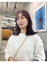 ニール 名古屋 伏見 丸の内(NEELU)&nbsp;【Neelu_misa】ワンカラーでも出来るピンクラベンダー