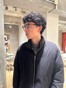 ハマモト マッシュパーマ