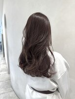 ザックラフィネ(ZACC raffine)&nbsp;ピンクベージュ/レイヤーロング/ブリーチなしカラー