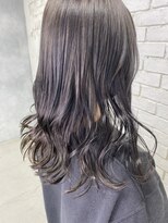 ルッソリベラ 池袋(Lusso libera)&nbsp;透明感グレージュ/コテ巻/池袋/30代40代50代