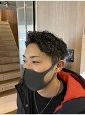 ハイライト×ツイストパーマ