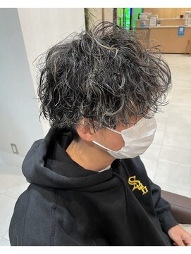 アース 錦糸町店(HAIR&MAKE EARTH) 波巻き × スパイラルパーマ mix.