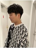 ビジネスマッシュパーマ