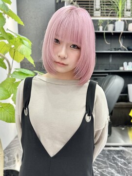 チュダック(ChuDuck) 韓国風《ペールピンク》ハイトーン/ケアブリーチ/ダブルカラー