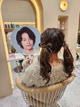 プアメリア 名古屋(Puamelia) ヘアセットヘアメイクお呼ばれヘアライブ量産コンサートアレンジ