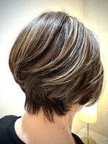 ケンジスマート(KENJE smart)&nbsp;茅ヶ崎白髪ぼかしハイライト。