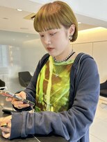 ニール(nier)&nbsp;ルーツカラーキミドリカラーデザインカラーボブ中区袋町