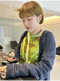 ルーツカラーキミドリカラーデザインカラーボブ中区袋町