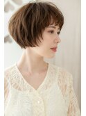 顔周りレイヤーカット小顔マッシュルームヘアZ上尾20代30代40代