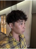 【ナカノリンタロウ】メンズラフツイストパーマ