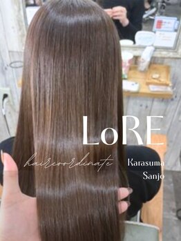 ロア ヘアーコーディネート 三条烏丸店(LoRE hair coordinate)の写真/【三条/烏丸御池駅2分】LoRE hair coordinateでは一人ひとりに合わせたオーダーメイドケアをおこないます＊