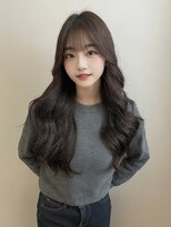 リト(riTo)&nbsp;20代暗めカラーデザインカラーロングオリーブグレージュベージュ