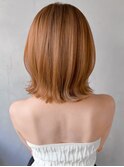 セミディくびれヘア結べるボブうるツヤレイヤーカット艶感