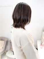 バブ バイネオリーブ(Bab by neolive) 似合わせカット/白髪ぼかし/切りっぱなしボブ/ハイライト