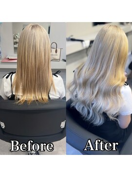 ファボ 心斎橋アメ村店(Fav) 《シールエクステ》white blond