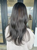 フィルム(FiLMs) イルミナカラー/透明感グレージュ/ゆる巻き仕上げ