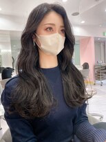 ジーナリア(Xena ria)&nbsp;《袴田》ロングレイヤー/ダークグレージュ