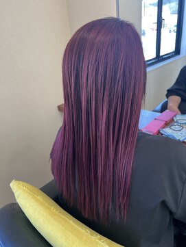 ヴァンカウンシル いわき店(VAN COUNCIL) ブリーチなしのPurplecolor