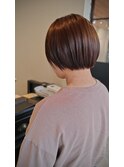 髪質改善ストレート×ボブ