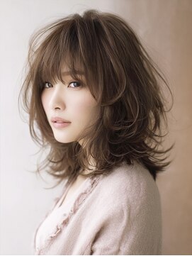 アルトリスト(Altruist Aging×HAIR&SPA) ☆イメチェンピンクベージュアンブレラカラー前髪クールショート