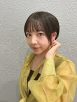 バイエイト(X8) ◎丸みショート/耳掛けショート