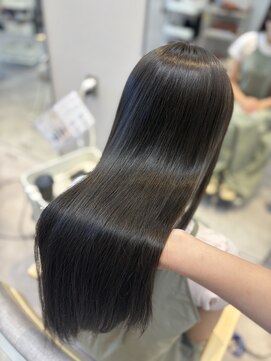 オンド(ONDO) olive graige ×髪質改善ストレート/yuna