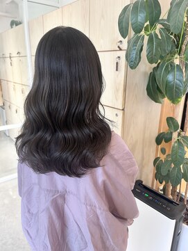 アドラーブル 万代店 (adorable) 大人美人艶カラーベージュ小顔カット透明感レイヤーロング