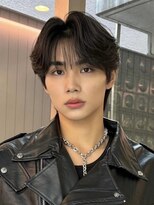 フォト 新宿(foto)&nbsp;men's/メンズカット/リバースセンターパート/ニュアンスパーマ